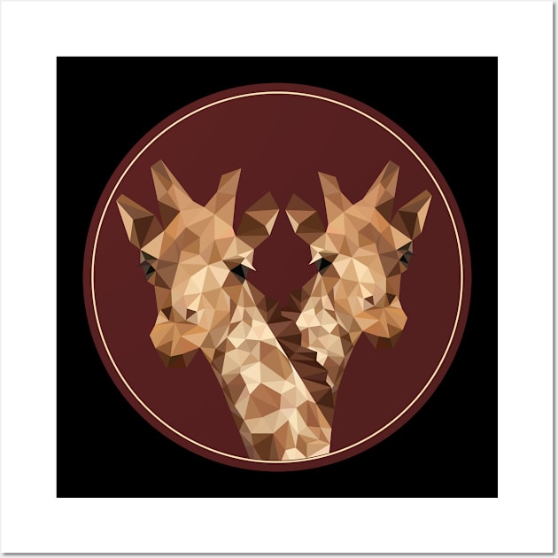 Giraffe Wall Art by annacush